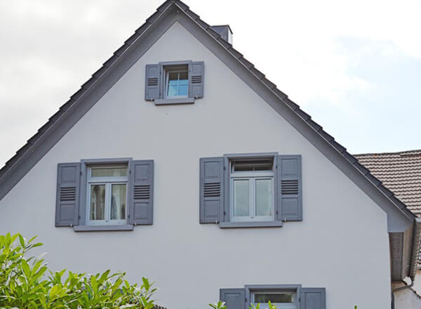 Fenster sind die Augen des Hauses.